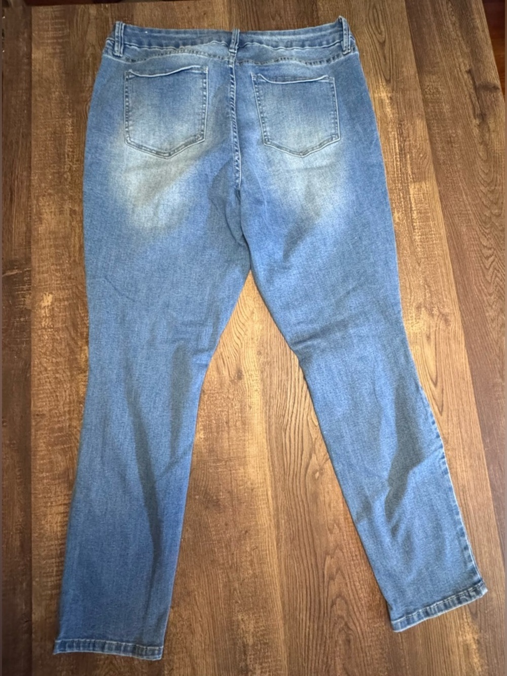 YMI CURVY FIT
Light Blue High-Rise Skinny Jeans - Picture 6 of 13